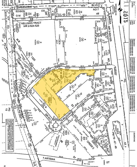 200-208 Towne Center Dr, Compton, CA en alquiler - Plano de solar - Imagen 2 de 8