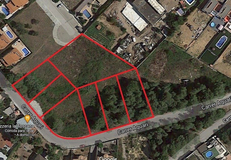 Terreno en Cunit, Tarragona en venta Vista aérea- Imagen 1 de 2
