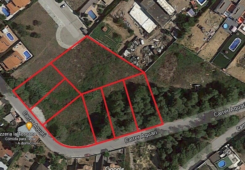 Terreno en Cunit, Tarragona en venta Vista aérea- Imagen 1 de 2