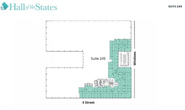 400-444 N Capitol St NW, Washington, DC en alquiler Plano de la planta- Imagen 2 de 2