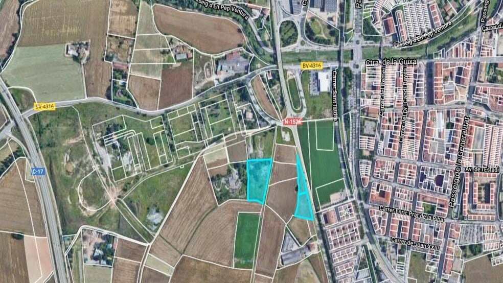 Terreno en Vic, Barcelona en venta - Plano de la planta - Imagen 1 de 2