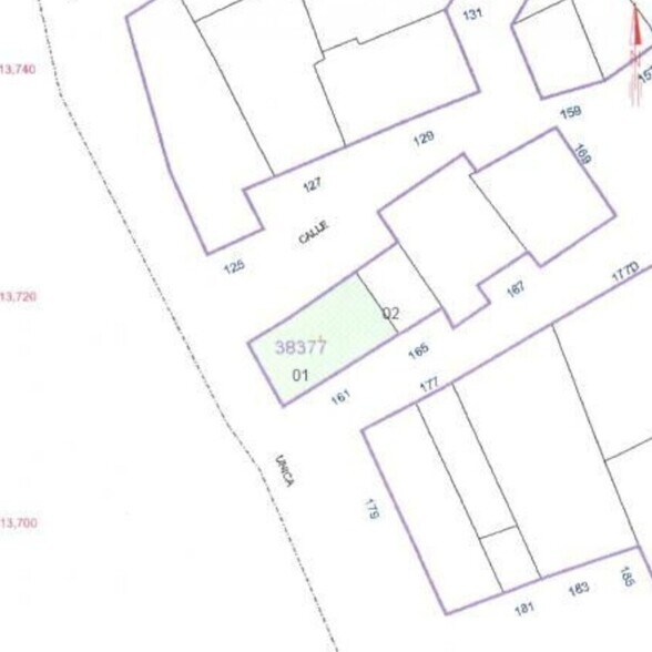 Terreno en Tolbaños, Ávila en venta - Plano de solar - Imagen 1 de 1