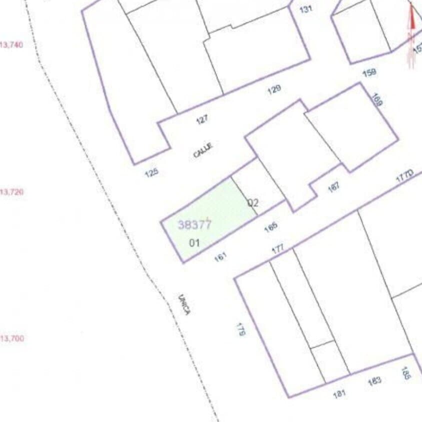 Terreno en Tolbaños, Ávila en venta Plano de solar- Imagen 1 de 2
