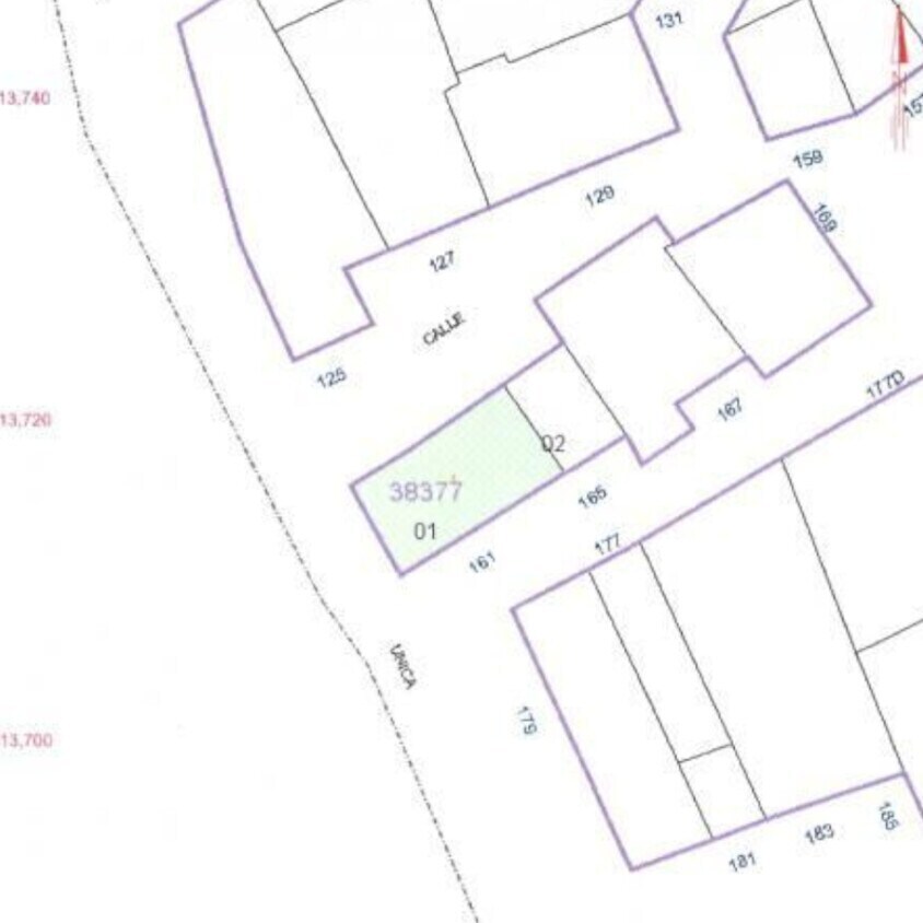 Terreno en Tolbaños, Ávila en venta Plano de solar- Imagen 1 de 2
