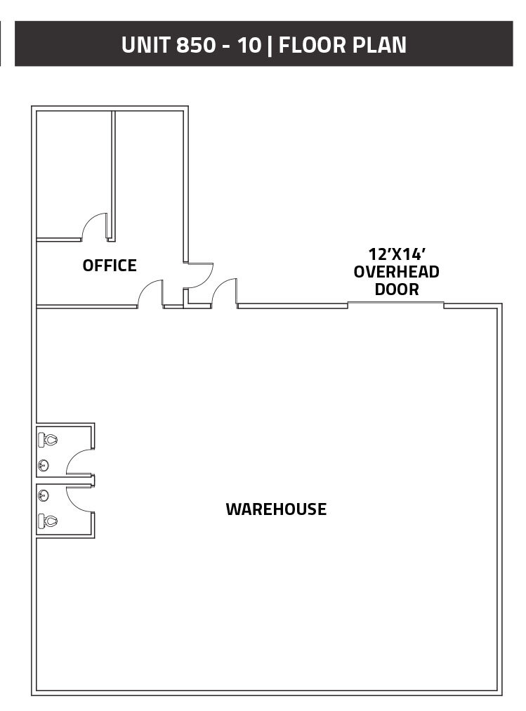 800-850 E 73rd Ave, Denver, CO en alquiler Plano de la planta- Imagen 1 de 1