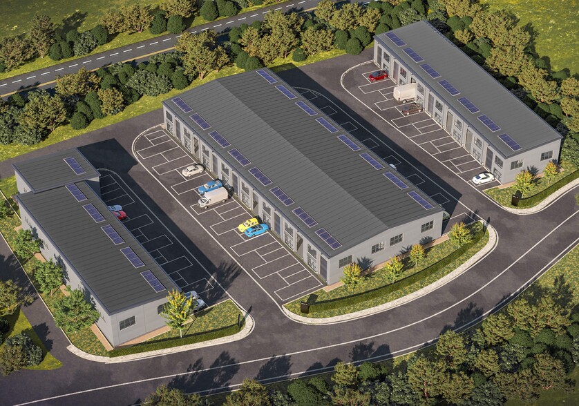 Roundswell Business Park, Barnstaple en venta - Vista aérea - Imagen 2 de 2