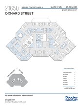 21650 Oxnard St, Woodland Hills, CA en alquiler Plano de la planta- Imagen 1 de 1