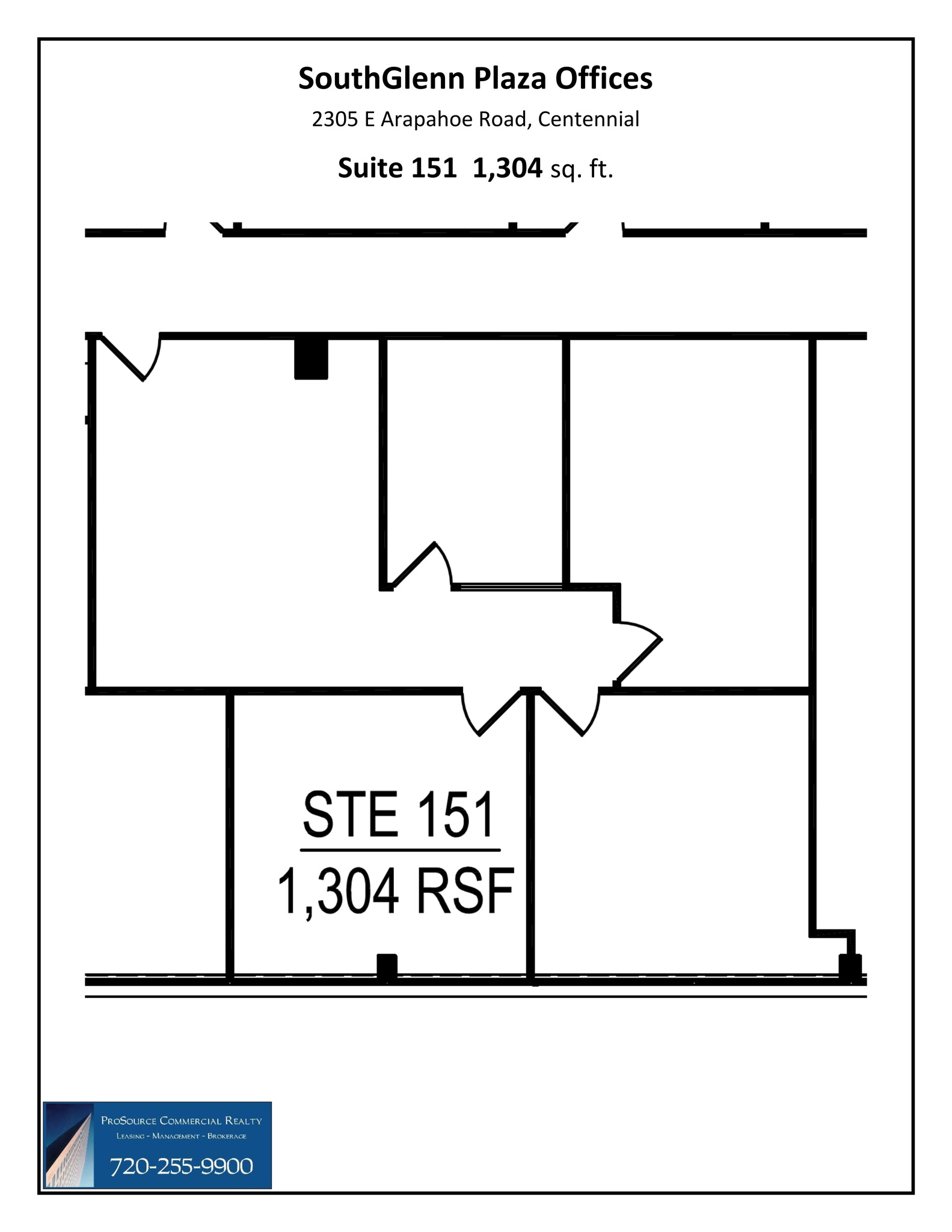 2305 E Arapahoe Rd, Centennial, CO en alquiler Plano del sitio- Imagen 1 de 1