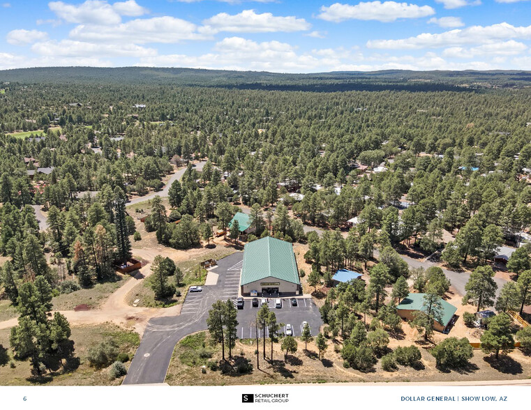 650 N Clark Rd, Show Low, AZ en venta - Vista aérea - Imagen 3 de 7