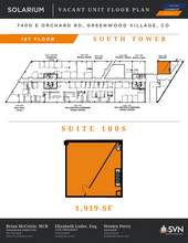 7400 E Orchard Rd, Greenwood Village, CO en alquiler Plano de la planta- Imagen 1 de 1