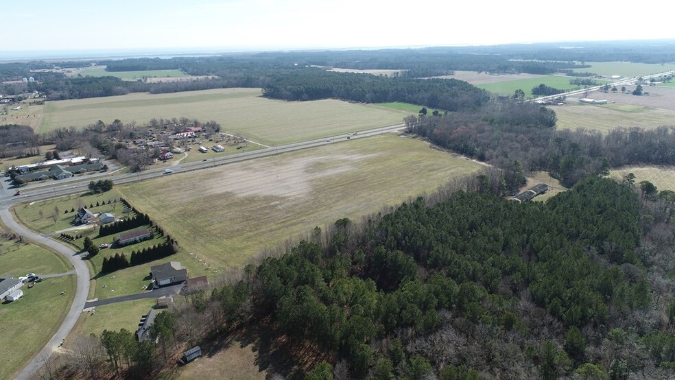 82 Charles M Lankford Junior Memorial Highway Hwy, Parksley, VA en venta - Vista aérea - Imagen 3 de 10