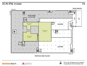 33-00 47th Ave, Long Island City, NY en alquiler Plano de la planta- Imagen 1 de 1