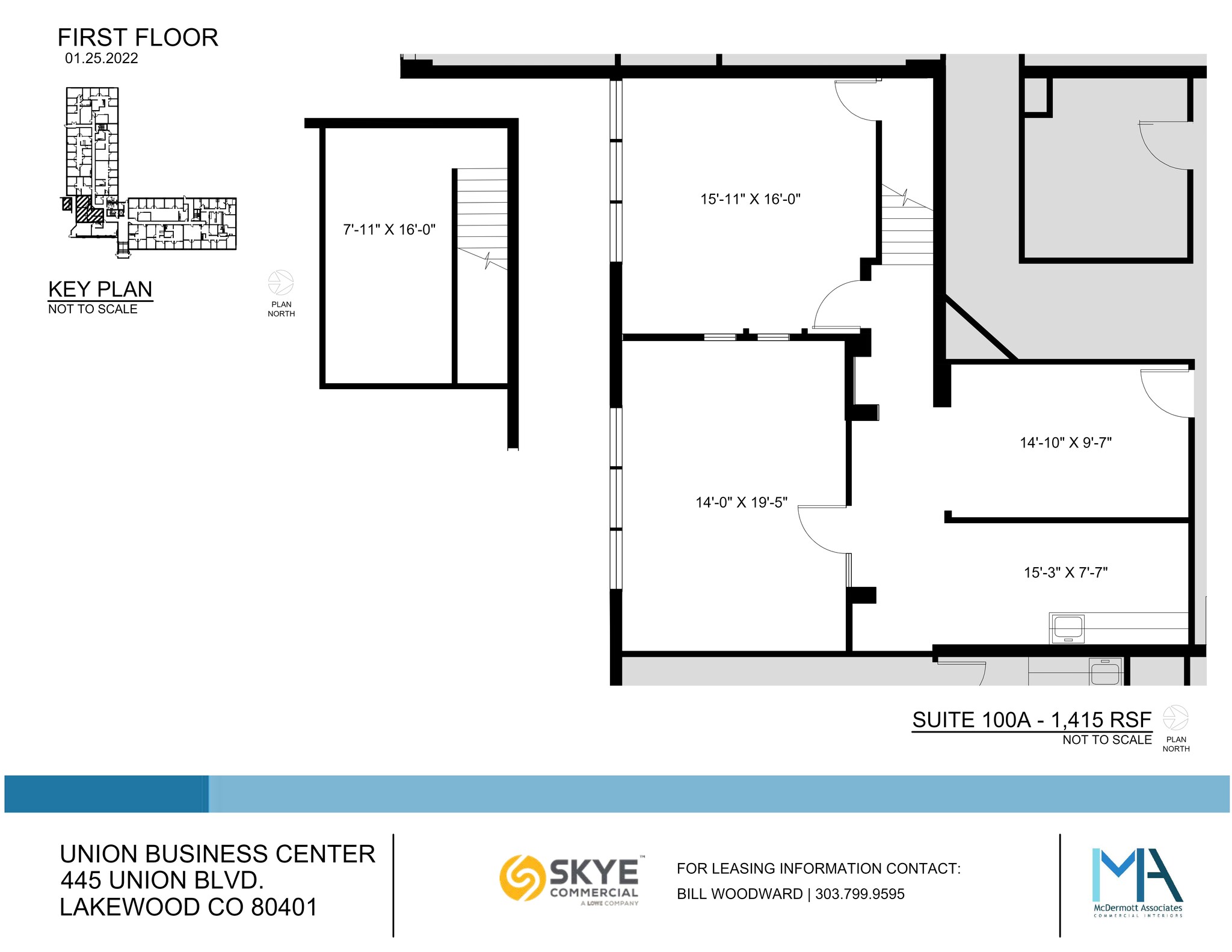 445 Union Blvd, Lakewood, CO en alquiler Plano del sitio- Imagen 1 de 1