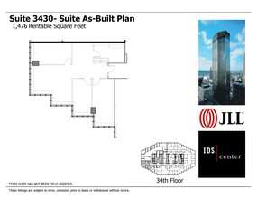 80 S 8th St, Minneapolis, MN en alquiler Plano de la planta- Imagen 1 de 1