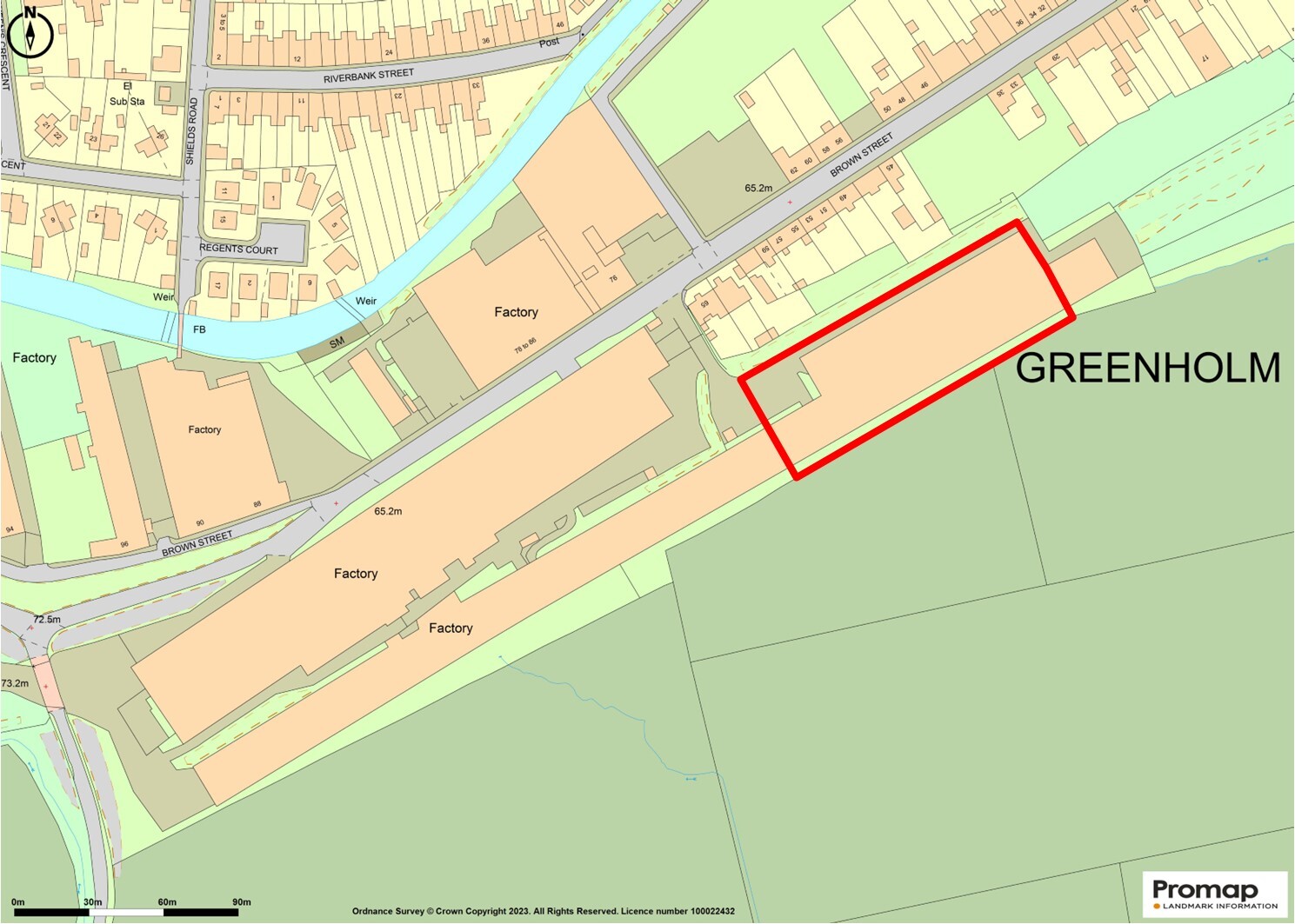 67-77 Brown St, Newmilns en alquiler Plano del sitio- Imagen 1 de 1