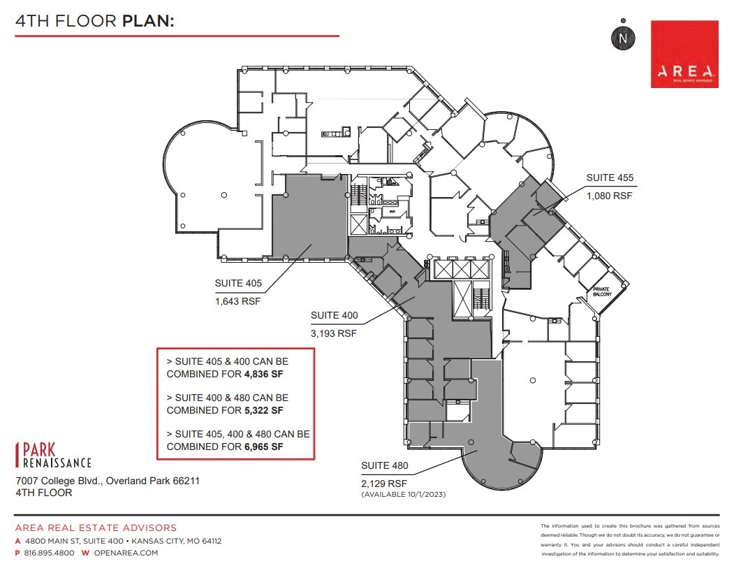 7007 College Blvd, Overland Park, KS en alquiler Plano de la planta- Imagen 1 de 1