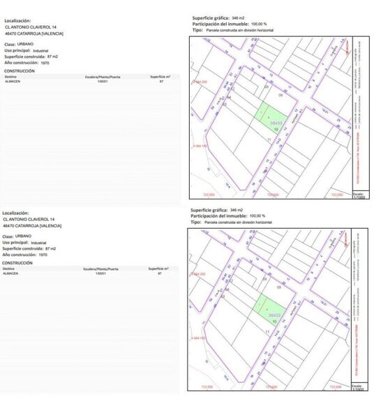 Carrer de Antonio Claverol, Catarroja, Barrio Barr, 14, València, Valencia en venta - Plano de la planta - Imagen 2 de 5