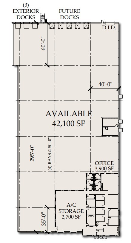 9200-9260 W 55th St, McCook, IL en alquiler Plano de la planta- Imagen 1 de 2