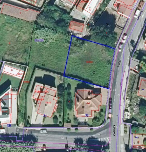 Terreno en Vigo, Pontevedra en venta - Plano de la planta - Imagen 3 de 10