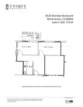 8120 Sheridan Blvd, Arvada, CO en alquiler Plano de la planta- Imagen 1 de 1