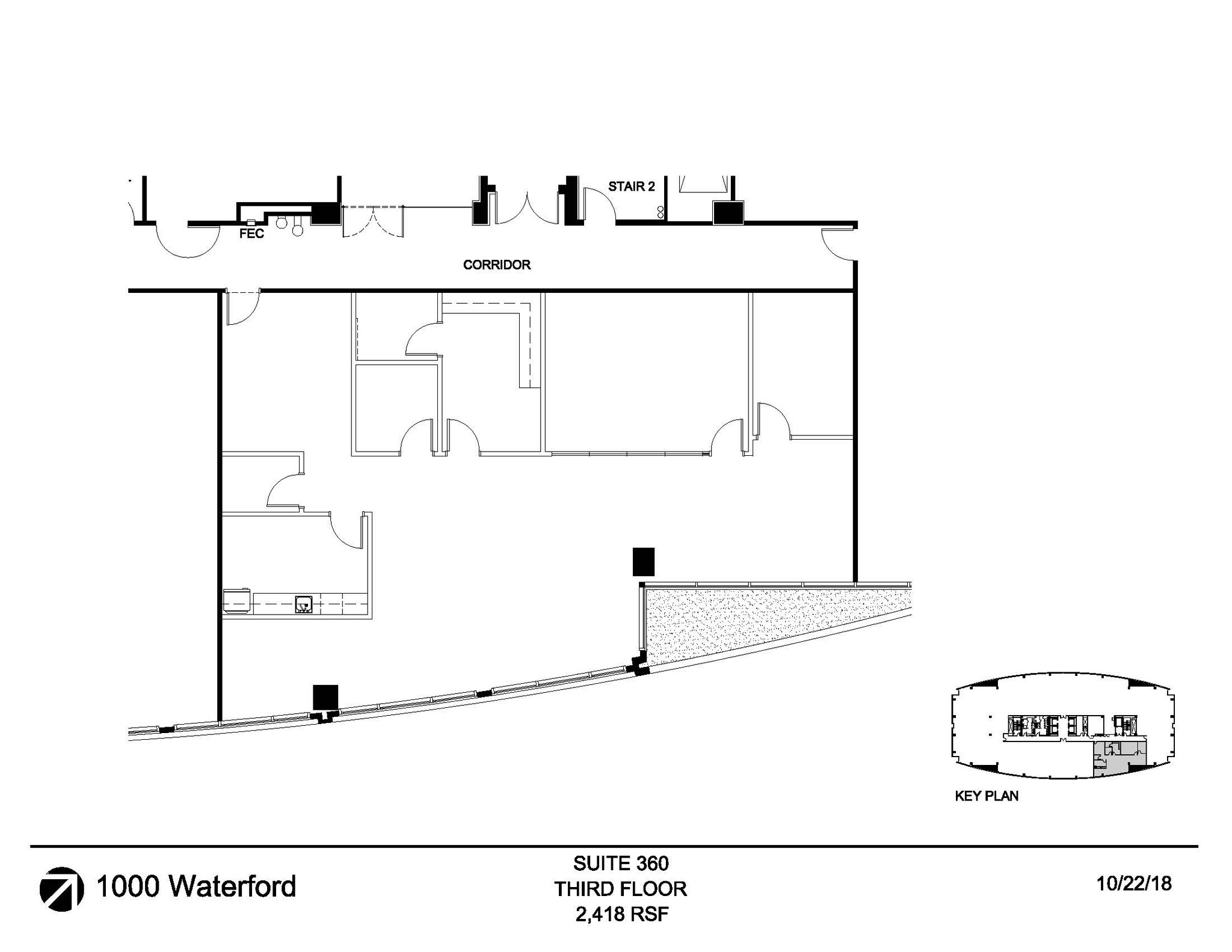 5200 Waterford District Dr, Miami, FL en alquiler Plano de la planta- Imagen 1 de 1