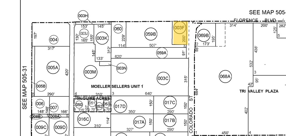 1295 E Florence Blvd, Casa Grande, AZ en alquiler - Plano de solar - Imagen 2 de 9