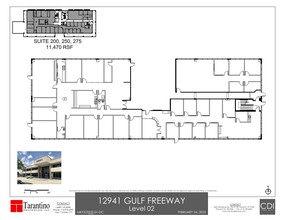 12941 Gulf Fwy, Houston, TX en alquiler Plano del sitio- Imagen 2 de 2