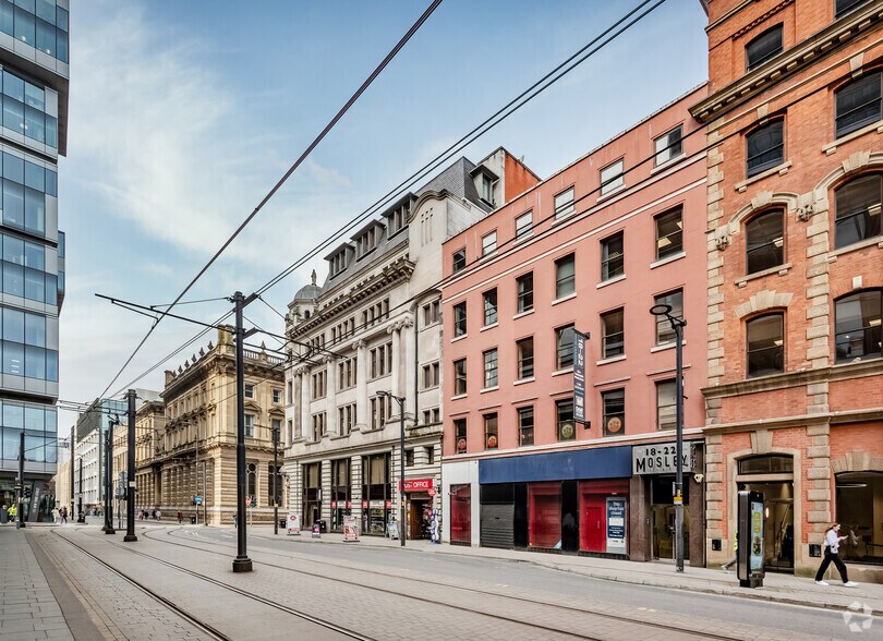 18-22 Mosley St, Manchester en alquiler - Foto del edificio - Imagen 3 de 10