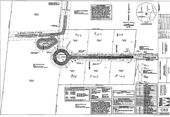 1 Temple Dr, Saginaw, MI en venta - Plano del sitio - Imagen 2 de 2