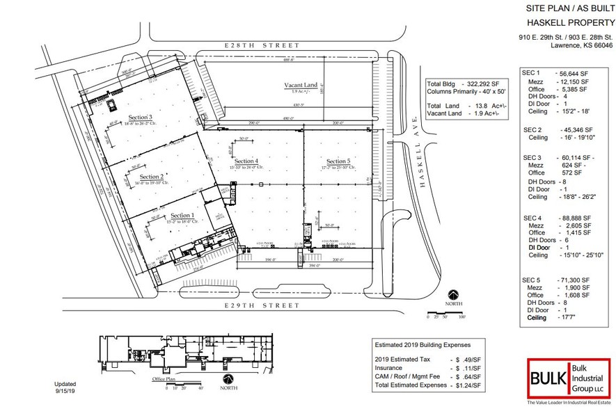 910 E 29th St, Lawrence, KS en alquiler - Plano del sitio - Imagen 3 de 3