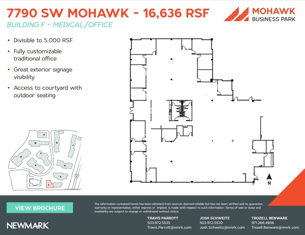 7600-7646 SW Mohawk St, Tualatin, OR en alquiler Plano de la planta- Imagen 1 de 1