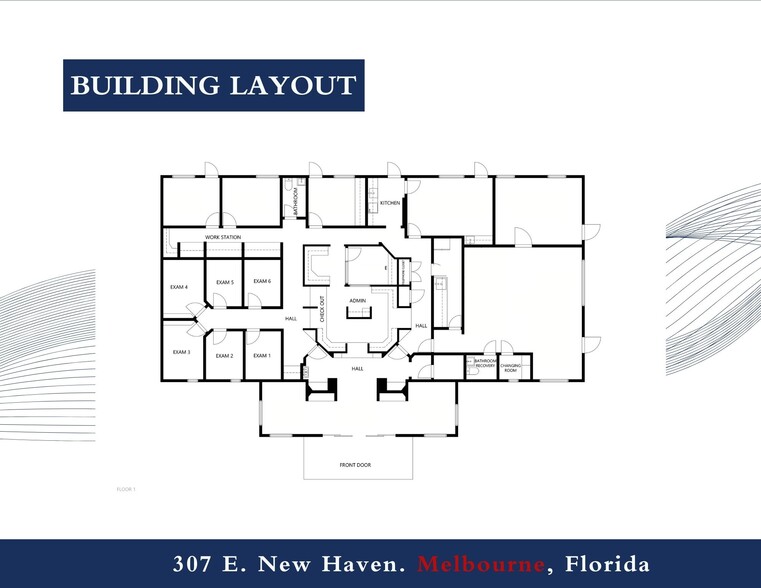 307 E New Haven Ave, Melbourne, FL en alquiler - Plano de la planta - Imagen 3 de 20