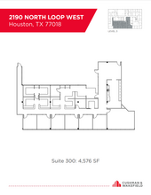 2180 North Loop W, Houston, TX en alquiler Plano de la planta- Imagen 1 de 1