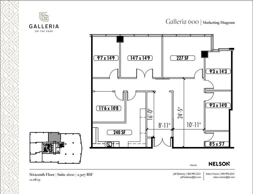 600 Galleria Pky SE, Atlanta, GA en alquiler Plano de la planta- Imagen 1 de 1