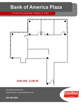 1776 N Pine Island Rd, Plantation, FL en alquiler Plano de la planta- Imagen 1 de 1