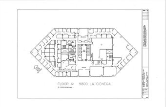 9800 S La Cienega Blvd, Inglewood, CA en alquiler Plano de la planta- Imagen 1 de 1