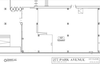 277 Park Ave, New York, NY en alquiler Plano de la planta- Imagen 1 de 2