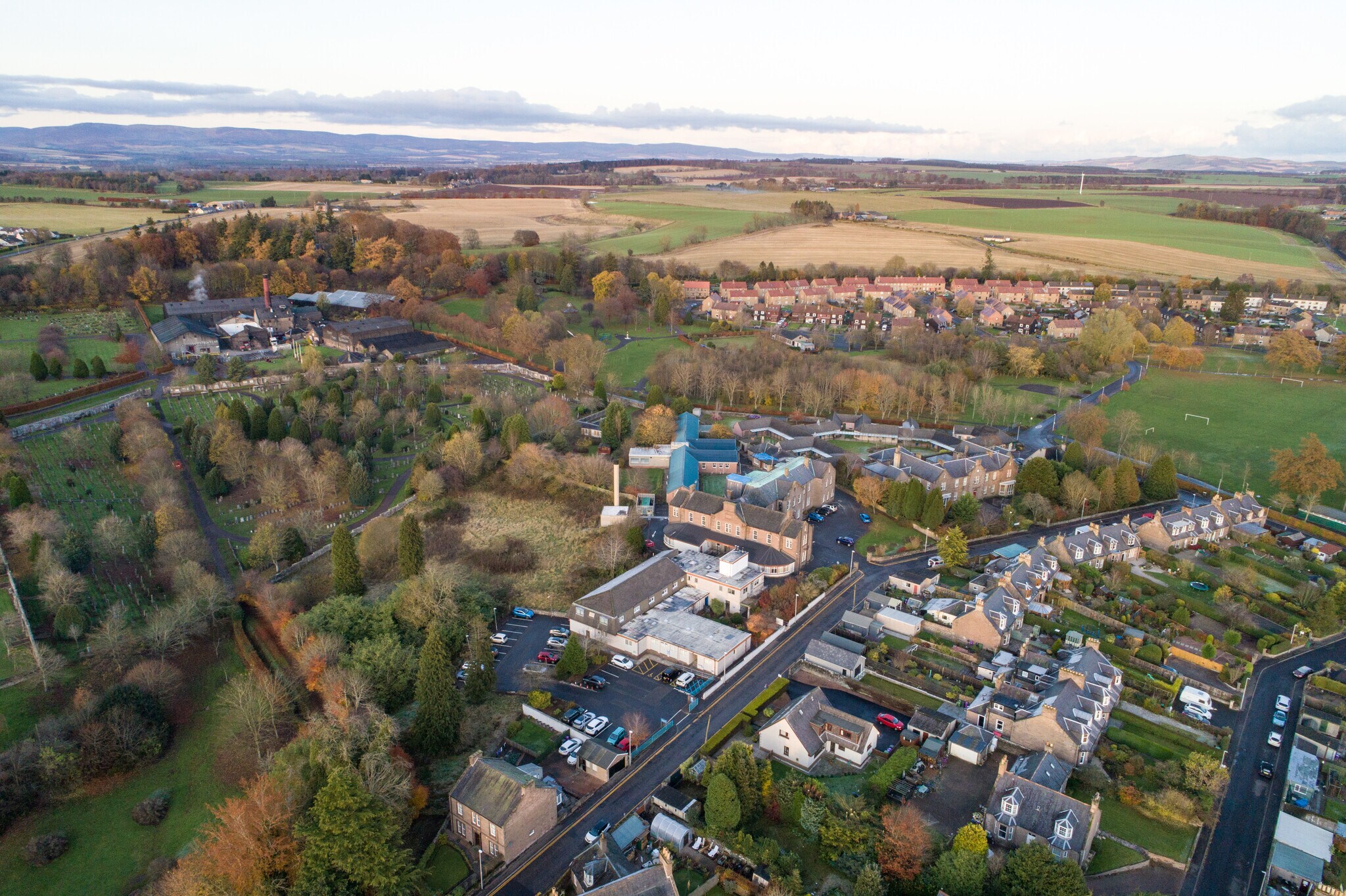 Infirmary St, Brechin en venta Vista aérea- Imagen 1 de 3