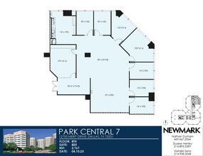 12750 Merit Dr, Dallas, TX en alquiler Plano de la planta- Imagen 1 de 1