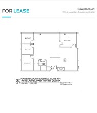 17199 N Laurel Park Dr, Livonia, MI en alquiler Plano de la planta- Imagen 1 de 1