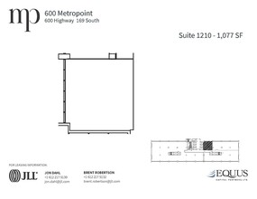 600 Highway 169 S, Saint Louis Park, MN en alquiler Plano de la planta- Imagen 1 de 1