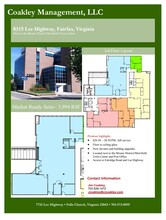 8315 Lee Hwy, Merrifield, VA en alquiler Plano de la planta- Imagen 1 de 1