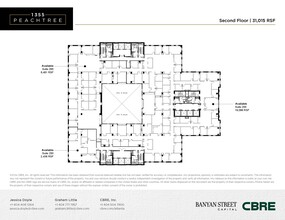 1355 Peachtree St NE, Atlanta, GA en alquiler Plano de la planta- Imagen 1 de 1