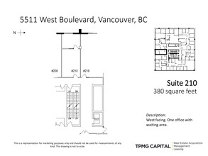 5511 West Blvd, Vancouver, BC en alquiler Plano del sitio- Imagen 1 de 2