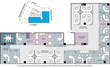 1101 Vermont Ave NW, Washington, DC en alquiler Plano de la planta- Imagen 1 de 1