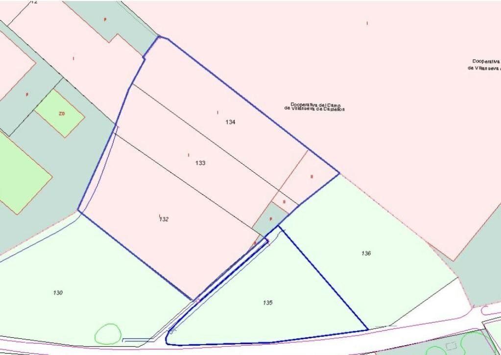 Nave en VILLANUEVA DE CASTELLÓN en venta Plano de la planta- Imagen 1 de 3