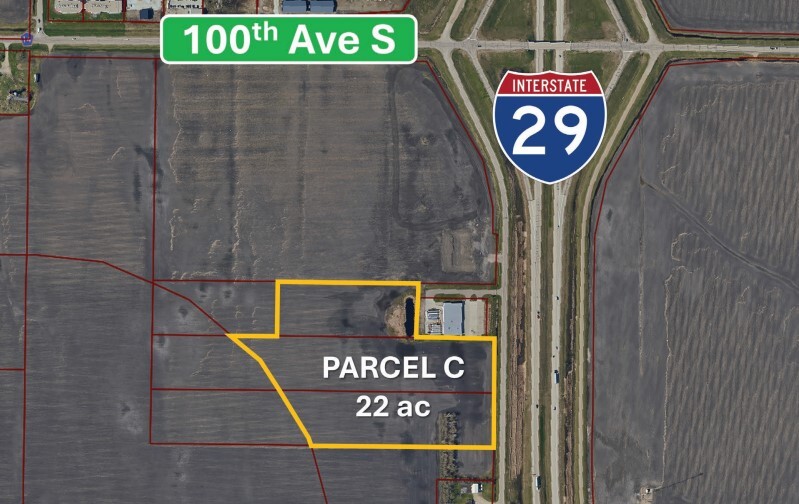 I-29 & 100th Ave S, Horace, ND en venta - Vista aérea - Imagen 1 de 1