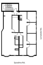 415-419 Spadina Rd, Toronto, ON en alquiler Plano de la planta- Imagen 1 de 1