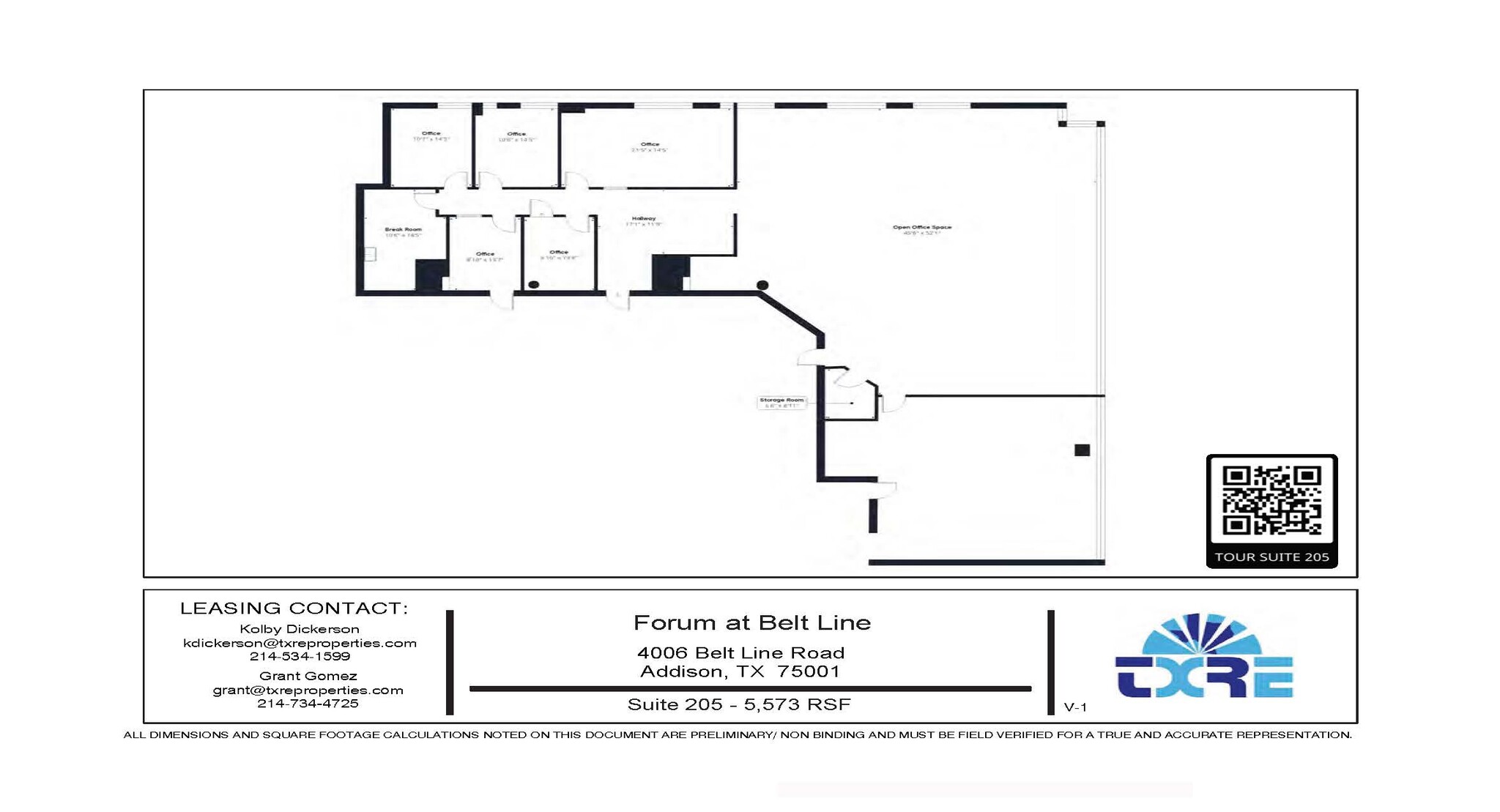 4004 Belt Line Rd, Addison, TX en alquiler Plano de la planta- Imagen 1 de 1