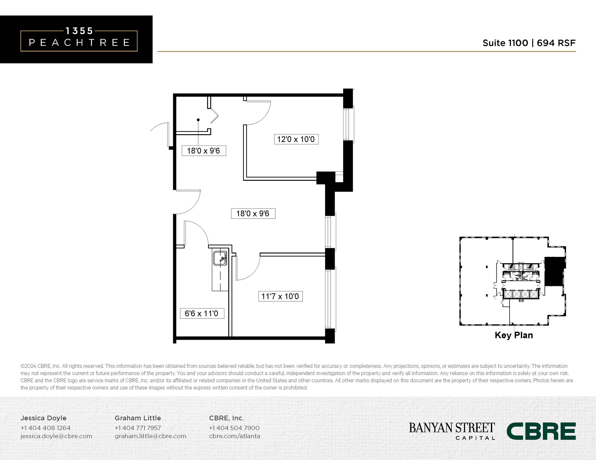 1355 Peachtree St NE, Atlanta, GA en alquiler Plano de la planta- Imagen 1 de 1